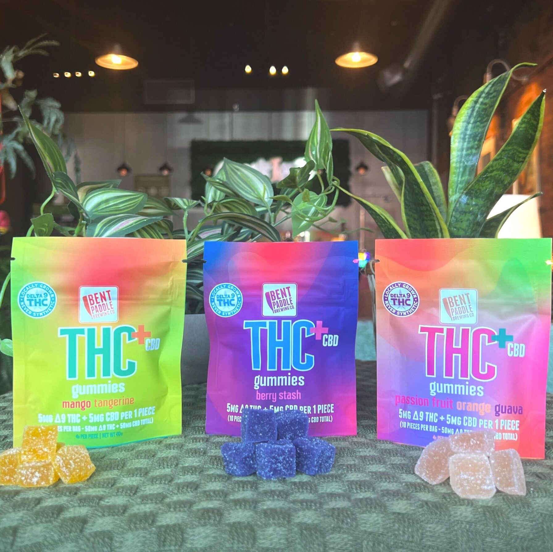 Bent Paddle THC Gummies - ship to you!