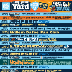 july music in the yard at bent paddle