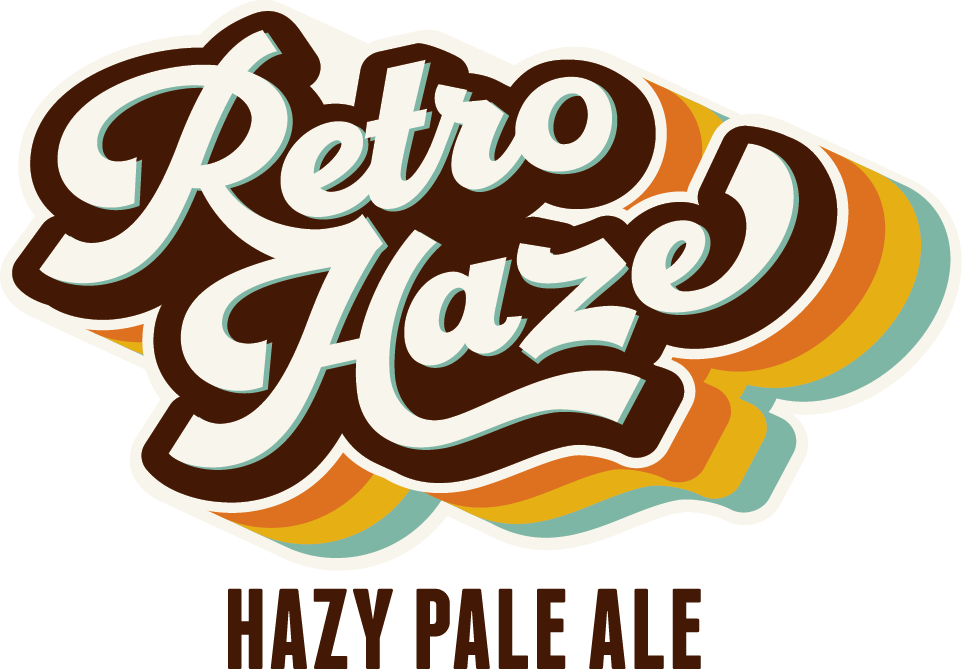 Retro Haze Hazy IPA Logo