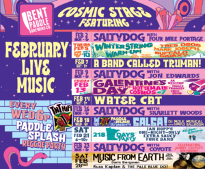 February Music Bent Paddle