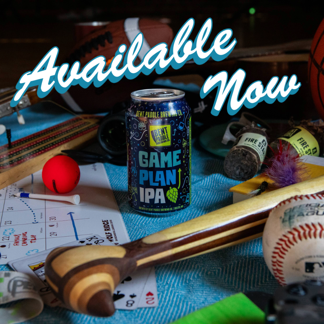 Game Plan IPA Bent Paddle Available Now!