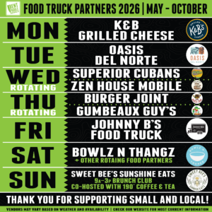 Bent Paddle Summer Food Trucks