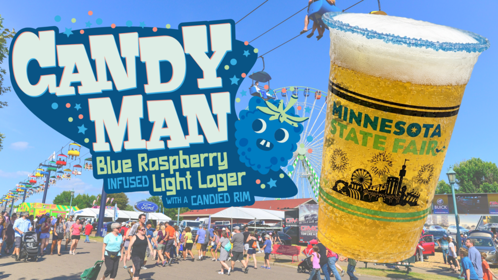 Candyman Blue Raspberry Light Lager MN State Fair Image